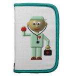 Doctor with Apple and Medical Bag Planners