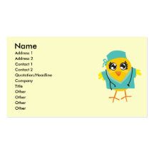 Doctors Chick Business Cards - Doctor