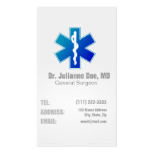 Doctor's Healthcare Business Card
