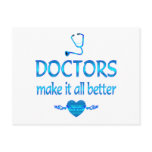 Doctors Make it Better Postcard