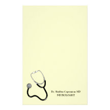 Doctor's Personal Notepad Customized Stationery