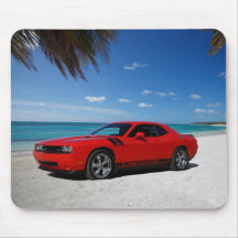 Dodge Challenger Beach Mousepads
