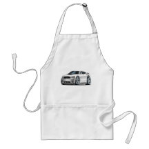 Dodge Charger Daytona White Car Aprons