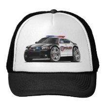 Dodge Charger Police Car Trucker Hat