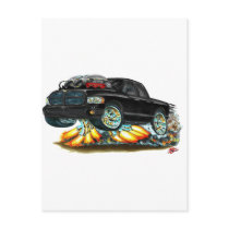 Dodge SRT10 Black Dual Cab Truck Post Card