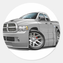 Dodge SRT10 Ram Dualcab Grey Sticker