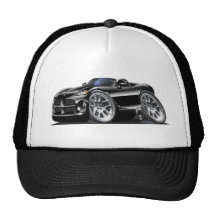 Dodge Viper Roadster Black Car Hats
