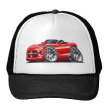 Dodge Viper Roadster Red Car Hat