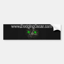 DODGING OSCAR Bumper Sticker