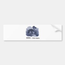 Dodo Bird (Didus ineptus) Bumper Sticker