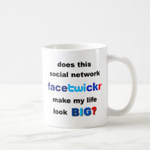 Does Facetwicker Make My Life Look Big Coffee Mug