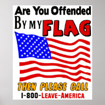 Does My Flag Offend You? Poster