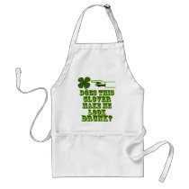Does This Clover Make Me Look Drunk Apron