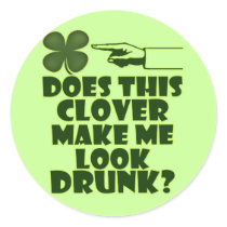 Does This Clover Make Me Look Drunk