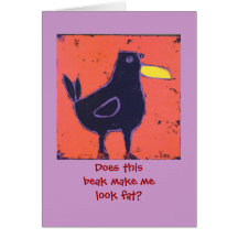 Does thisbeak make melook fat? card