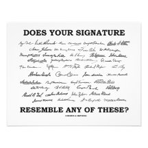Does Your Signature Resemble Any Of These? Custom Invite