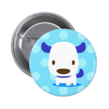 dog01 with polka‐dot pattern : pins ピンバック
