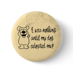 Dog Adoption Button
