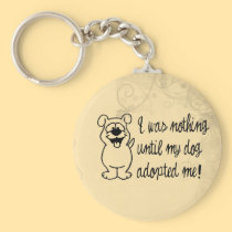 Dog Adoption keychains