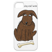 Dog and Bone iPhone 5 Case