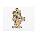 Dog Begging Post Cards