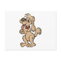 Dog Begging Post Cards