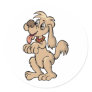 Dog Begging Stickers
