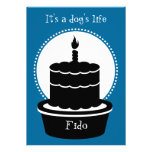 Dog Birthday Invitation - Dog's Life & Paw-ty!