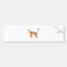 Dog & Bone Bumper Stickers