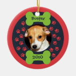 Dog Bone Photo Ornament ornaments