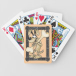 Dog Carrying Big Bone Playing Cards