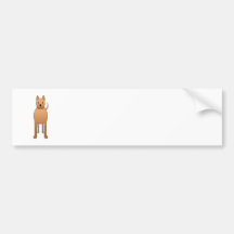 Dog Cartoon. Bumper Stickers