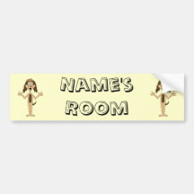 Dog Cartoon Bumper Stickers