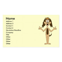 Dog Cartoon Business Cards