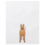 Dog Cartoon. Flyer