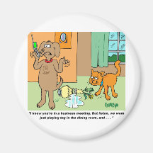 Dog Cartoon Gifts For Dog Lovers Fridge Magnet