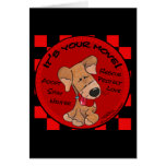 Dog Chequered Board