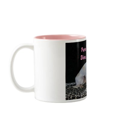 Dog Chihuahua Diva Mug by chowbella