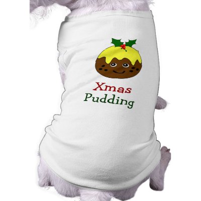 Dog Christmas Outfit -- English Christmas Pudding by StarBrightNights