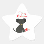 Dog Christmas Sticker