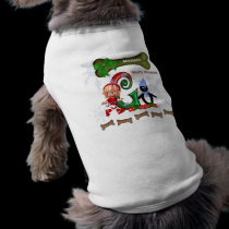 Dog Christmas Sweater Initial G pet clothing