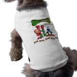 Dog Christmas Sweater Initial H pet clothing