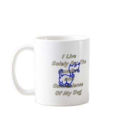 DOG COMFORT COFFEE MUGS by DODGERFL