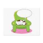 Dog Dreaming Post Cards
