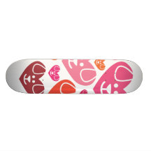 Dog Family Warm Skateboard