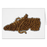 Dog Food Greeting Card