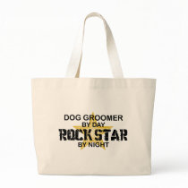 Dog Groomer Rock Star Canvas Bags