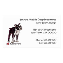 Dog Grooming Business Card