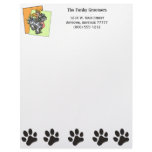 Dog Grooming Business Letterhead