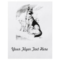 Dog Heaven Flyer Design
